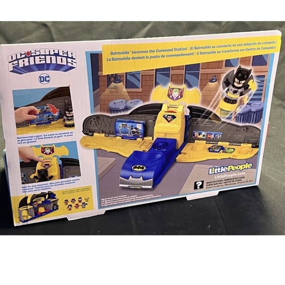 Batman Fisher-Price Little people batmobile 2 in 1 playset. - Picture 9 of 9